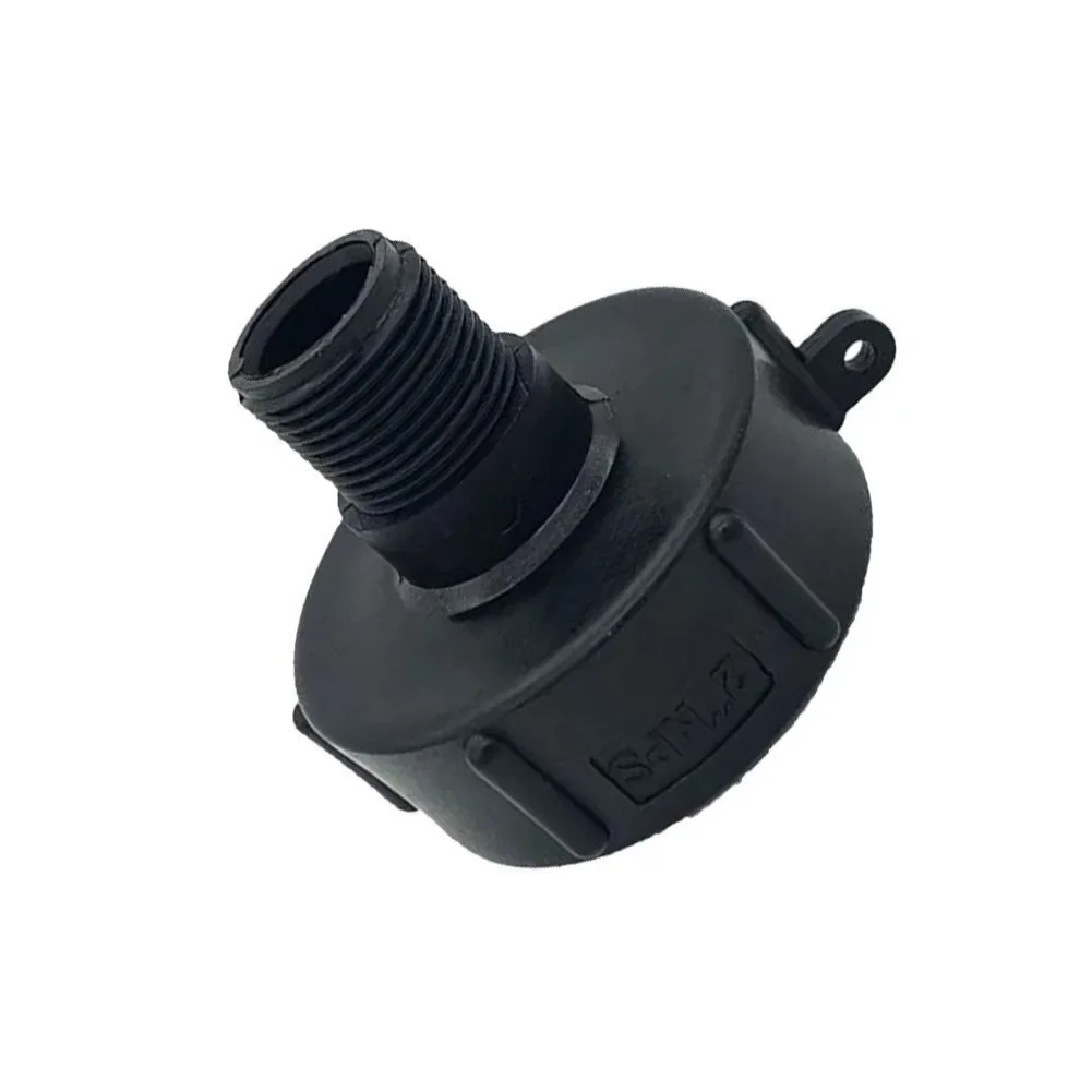 Адаптер сливного адаптера для домашней промышленности черный материал HDPE NPS 2