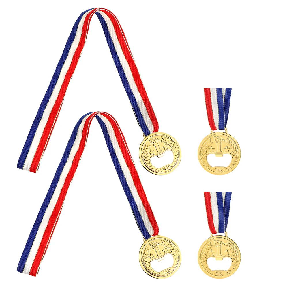 4 шт. медальный штопор для вечеринок открывалка бутылок портативные фигурные