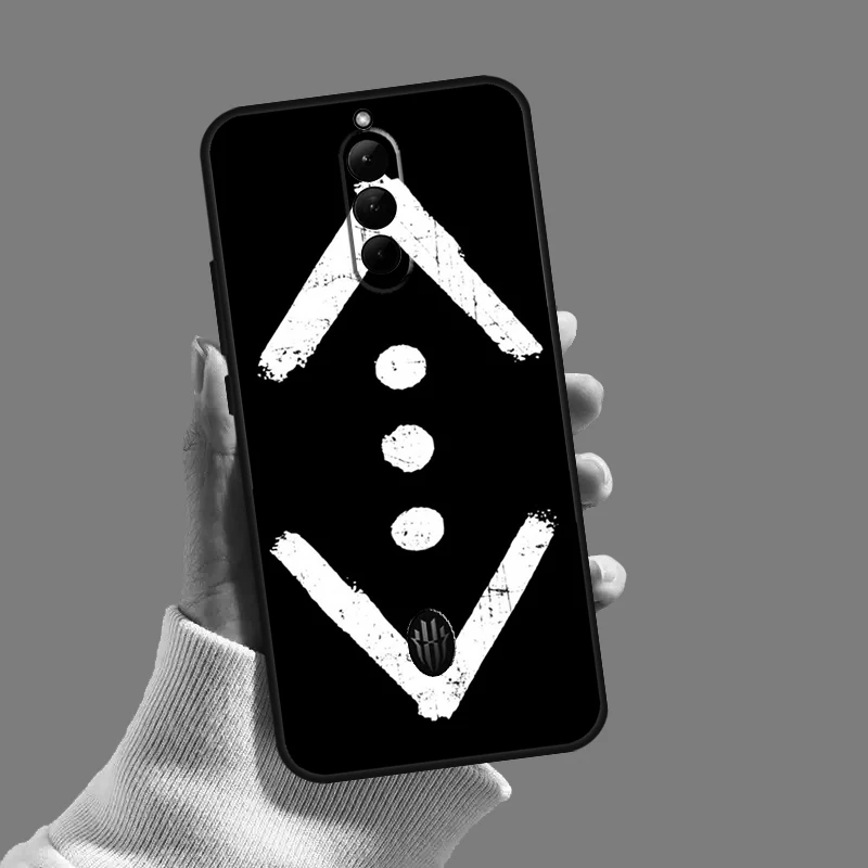 Cukur логотип флейта для ZTE Nubia Red Magic 9 8 8S Pro Plus RedMagic чехол 6R 6 7 6S 7S телефона