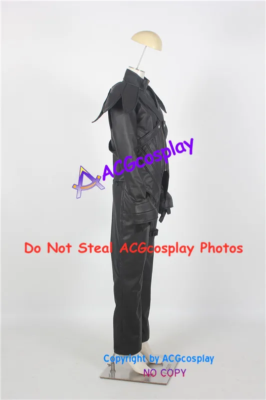 Final Fantasy VII Advent Children Loz Косплей Костюм acgcosplay Одежда из искусственной кожи