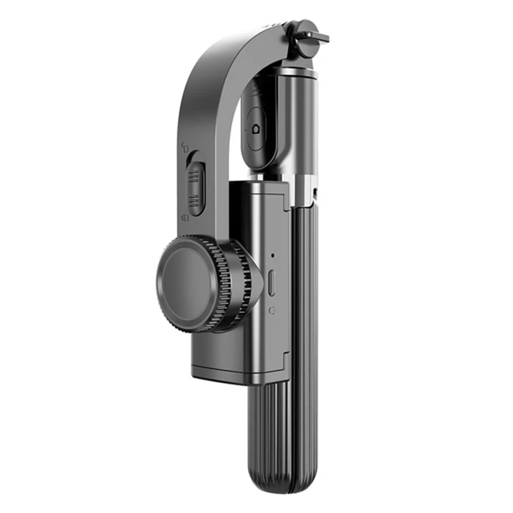 

1 Set of Cellphone Tripod Selfie Stick Creative Mobile Phone Holder (Black)