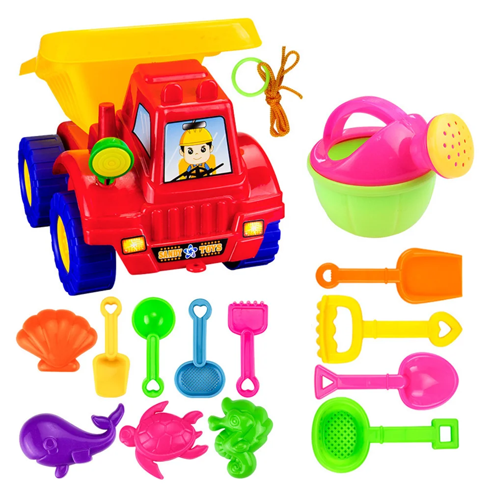

1 Set Kids Funny Beach Sand Toys Bucket Shovel Kit Beach Toys for Outdoor Use