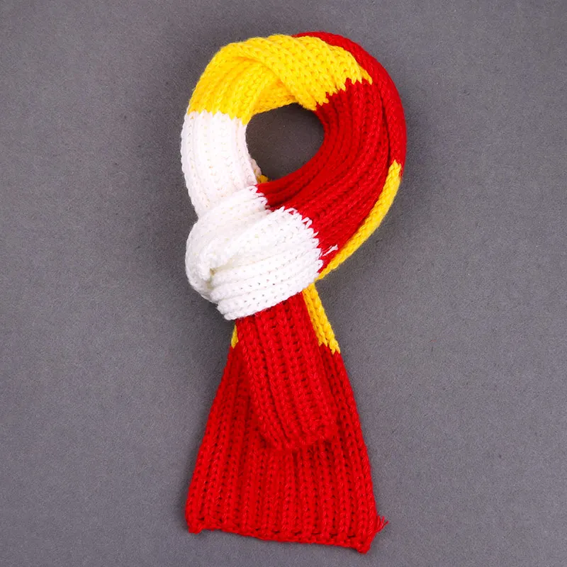 Шарфы детские трикотажные для карнавала зимние теплые