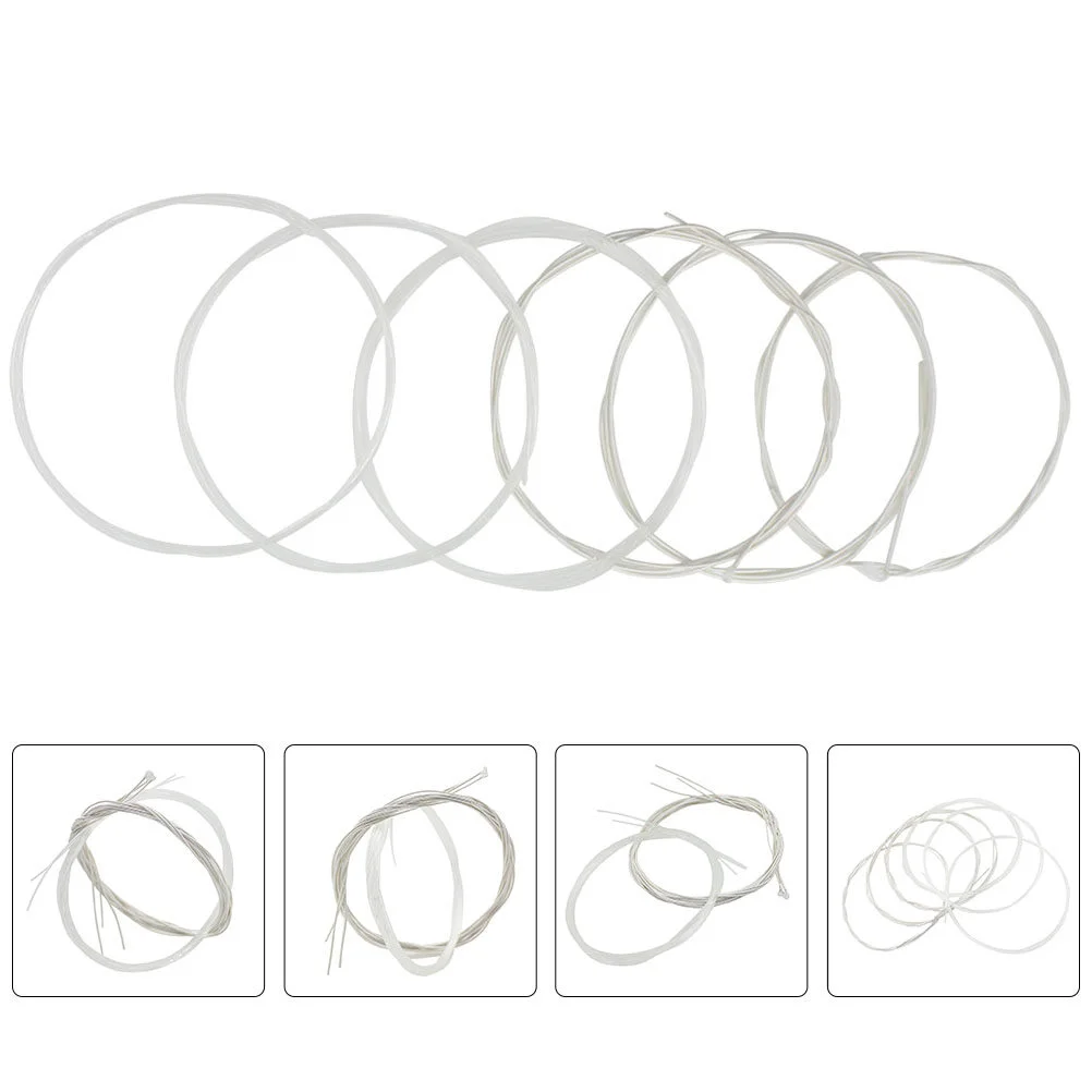 

6 Pcs Musical Instrument Classical Guitar Accessories Parts Accessory Nylon String