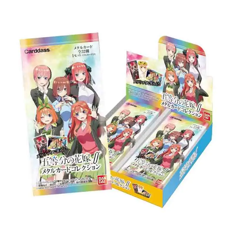 

The Quintessential Quintuplet Cards Anime Collection Games Christmas Carts Playing Board Children Gift Game Table Kids Toys