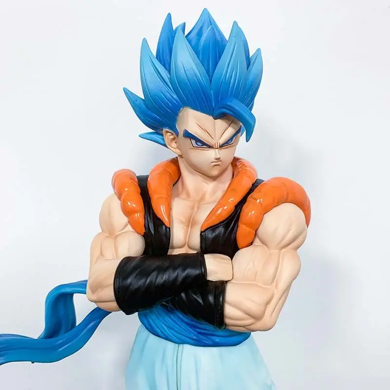 30 см Dragon Ball Z Figuras Gogeta Фигурка с двумя головками DBZ Манга Аниме GK Статуя Модель
