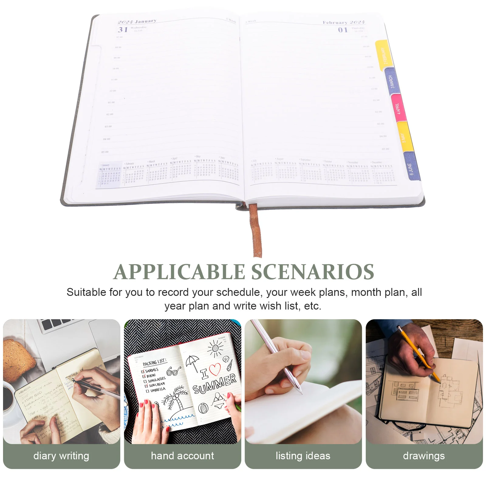 Рисунок 5 - Блокнот 2024, ежедневник-планировщик