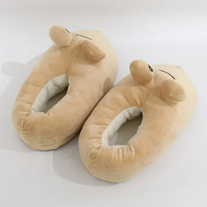 Хлопковые тапочки The Maw Pou плюшевые в стиле аниме каваи мягкая пушистая толстая