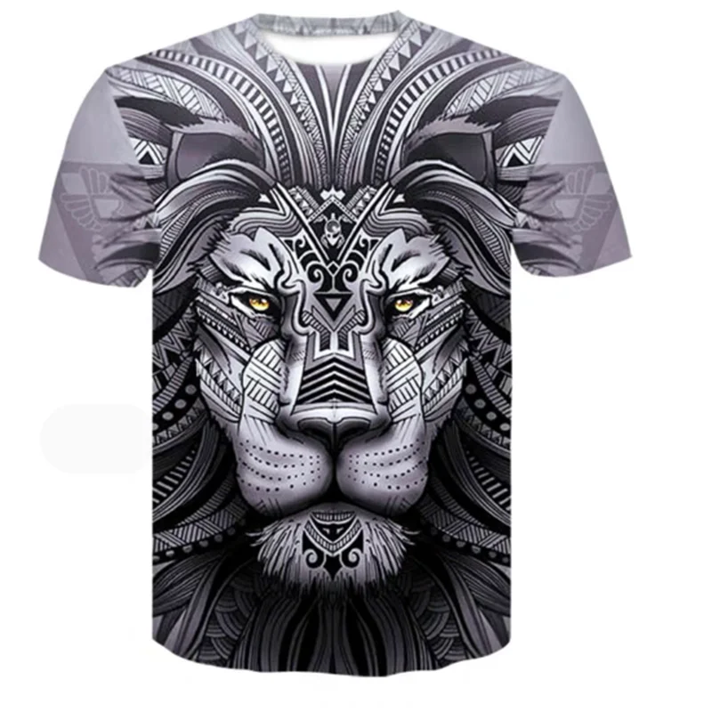 

3D Printing Fashion Men's T-shirt Harajuku Street Apparel Summer Casual Short Sleeve Extra Large T-shirt s-3XL