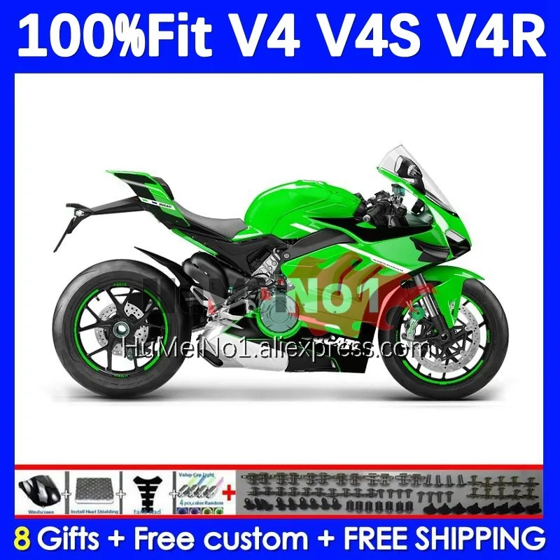 

Injection For DUCATI Panigale green stock V4 V 4 S R V4S V4R 141No.79 V4-S V4-R 2018 2019 2020 2021 2022 18 19 20 21 22 Fairing