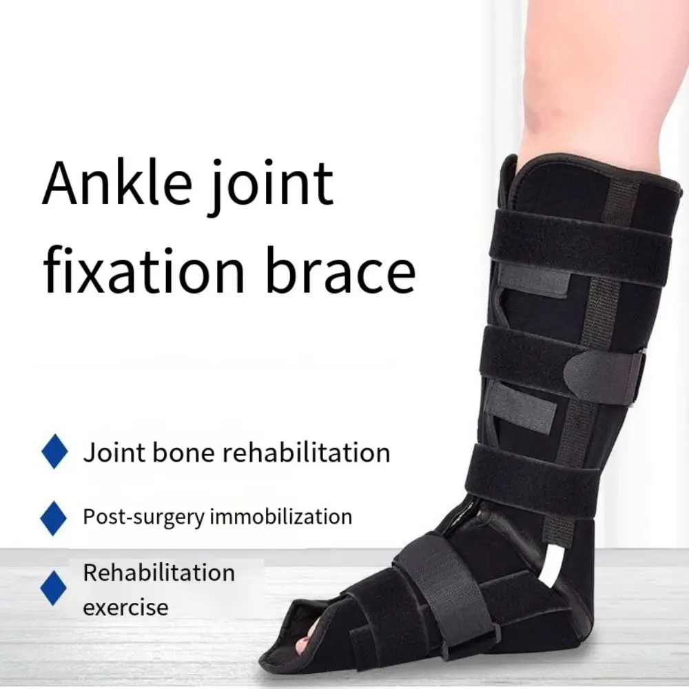 

1 PC Comfortable Ankle Fixation Band Durable Tendon Fixed Support With Steel Plate Breathable Ankle Guard