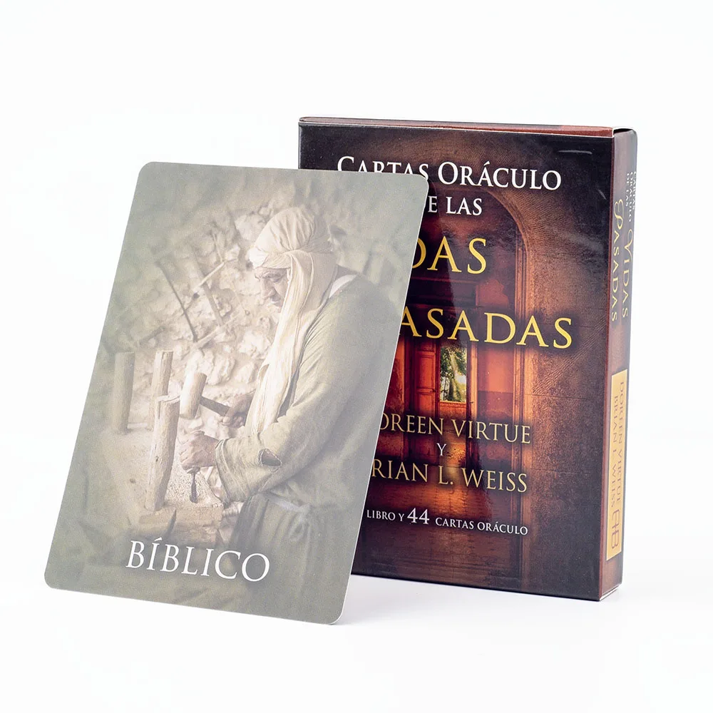 Набор Карт Таро Для Гадания спастная Жизнь испанская Версия счастливая Колода