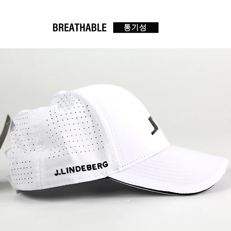 Golf Hat - Perforated Adjustable Cap for Men and Women Made of Durable Non Fading Polyester Material Prevents Stains & Odor