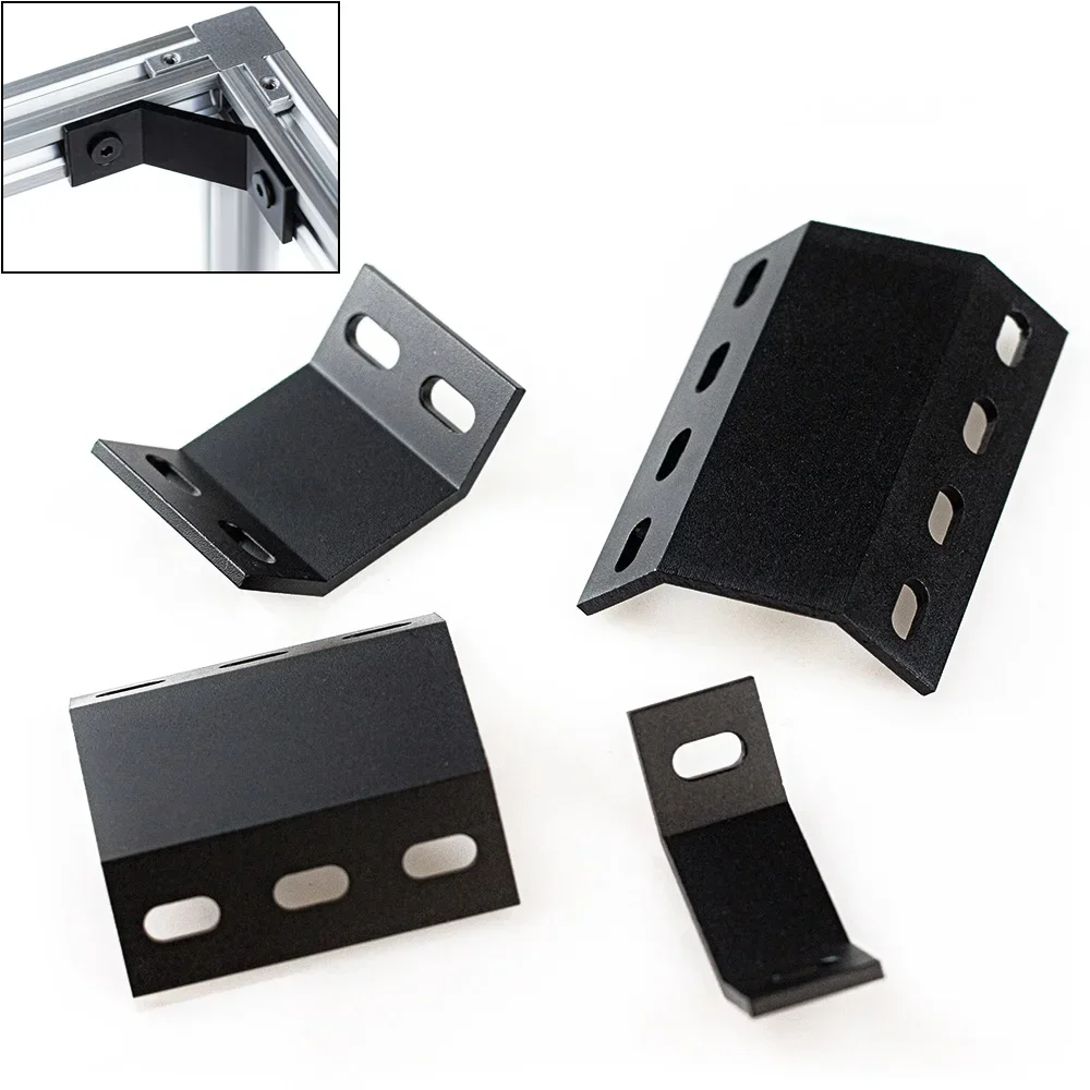 4 шт. алюминиевый внутренний наружный угловой кронштейн Openbuilds разъем 20/40/60/80 мм