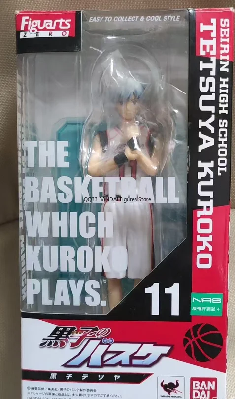 Фото BANDAI Figuarts Zero Баскетбольный мяч, которым играет Куроко Тецуя, SEIRIN 11, аниме-фигурка, украшение для рабочего стола №4