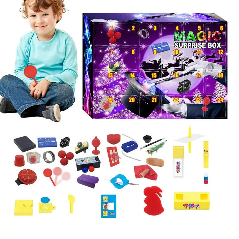 

Advent Calendar Christmas Countdown Magic Box Count Down Calendars Christma Gifts For Kids Girls Boys Party Favor