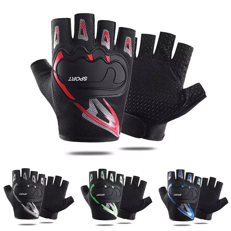 

Half Finger Cycling Gloves Non-slip Bike Glove for Men Women Outdoor Non-slip Tactical Gloves Breathable MTB Road Bicycle Gloves