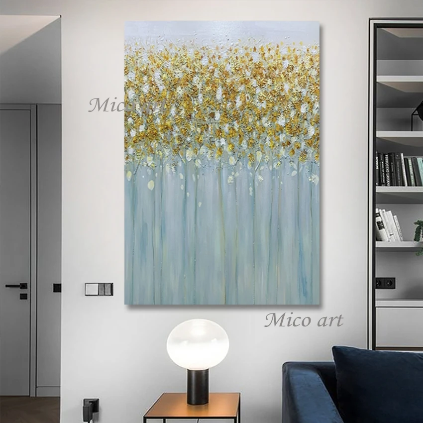 

Beautiful Abstract Flowers Wall Art Pictures For Restaurant Unframed New Arrival Gallery Canvas Painting Artwork Floral Design