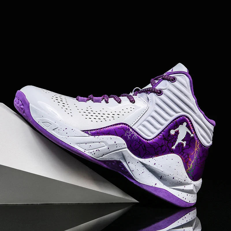 

2023 High-Top Air Retro Fashion Brand Basketball Shoes Men's Fashion Street Basketball Shoes Women's Outdoor Breathable Sneakers