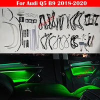30 color for audi q5 b9 2018 2020 mmi control car dashboard panel led decorative atmosphere lamp luminous strip ambient light