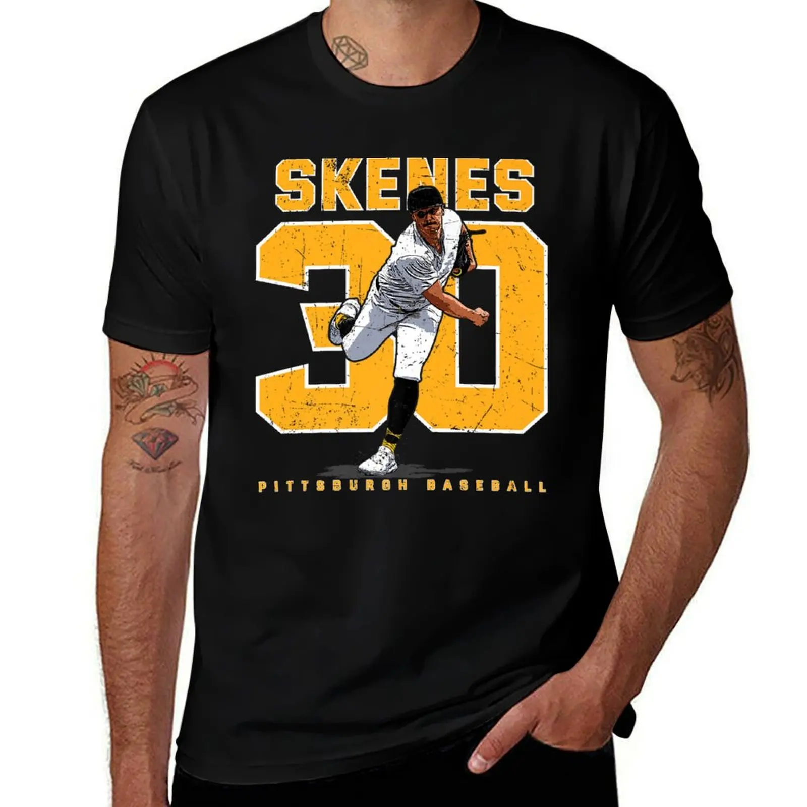 Фото Футболка Paul Skenes T-Shirt Worker Basic с короткими рукавами №1
