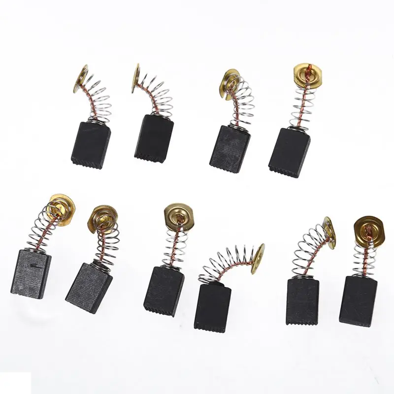

5 Pairs CB408 13 x 9 x 6mm Power Tool Carbon Brushes for Makita