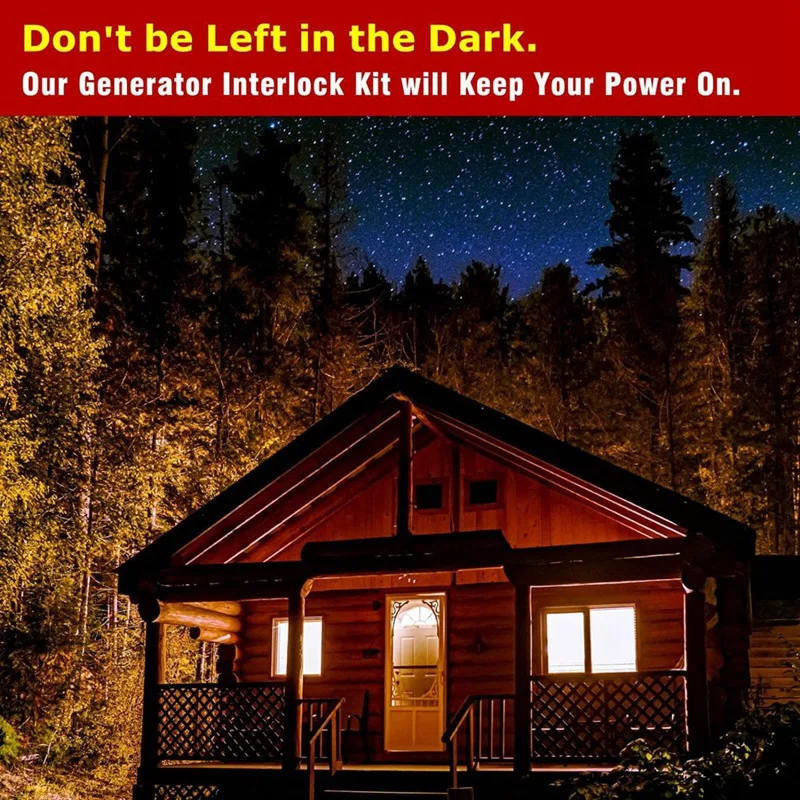 Семейный генератор для панелей D QO или Homeline 150 200 A. 1-3/8 дюймов Расстояние между