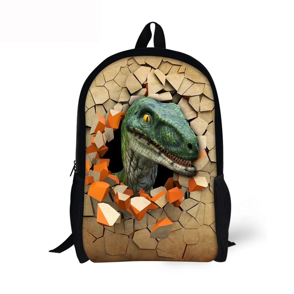 Dinosaur Printing Backpack for Kid Shoulders Bag Fashion School Bag for Teenage Girl Children Travel Plecaki Szkolne