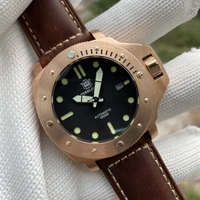 new arrival sd1959s cusn8 bronze mens watch steeldive 46mm solid bronze case c3 luminous 1000m waterproof mechanical watch