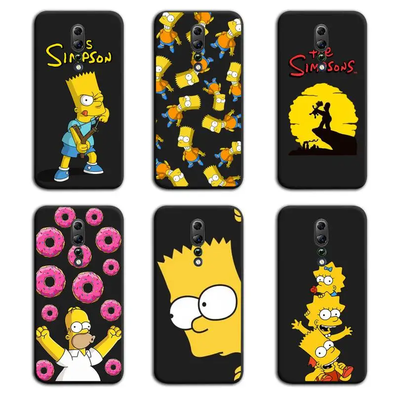 

Funny Simpsons family Phone Case For Oppo A5 A9 2020 Reno2 z Renoace 3pro A73S A71 F11