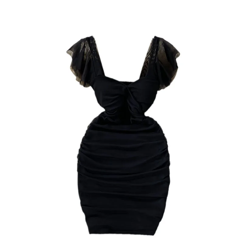 

Элегантные платья для женщин 2022 Сексуальная вечерняя одежда для дня и новечерние корейская мода женская повседневная одежда наряды на день...