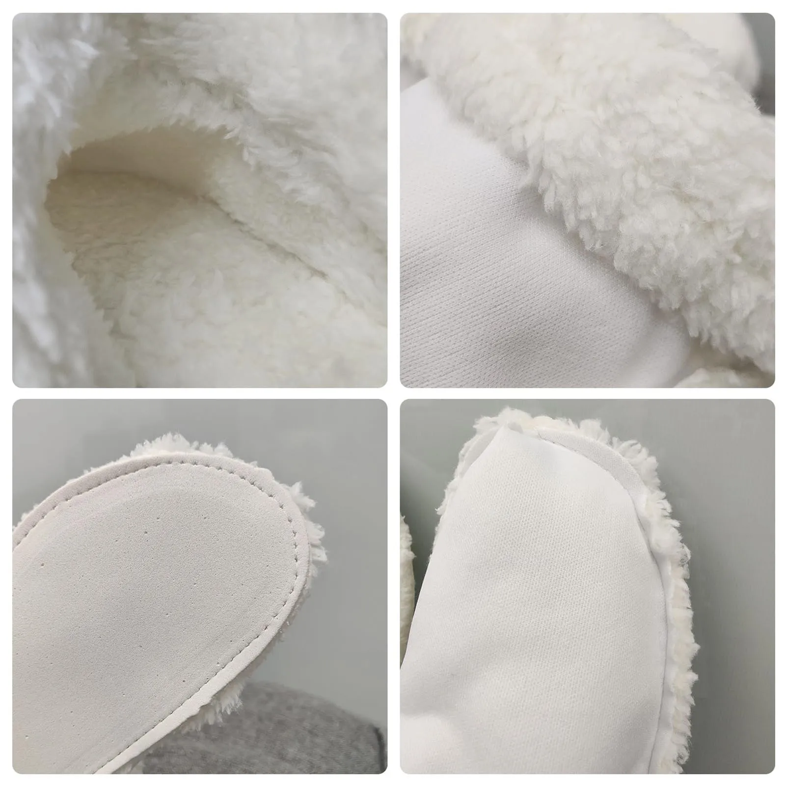 Меховая вставка подкладка обуви внутренняя подошва теплые флисовые Сабо замена