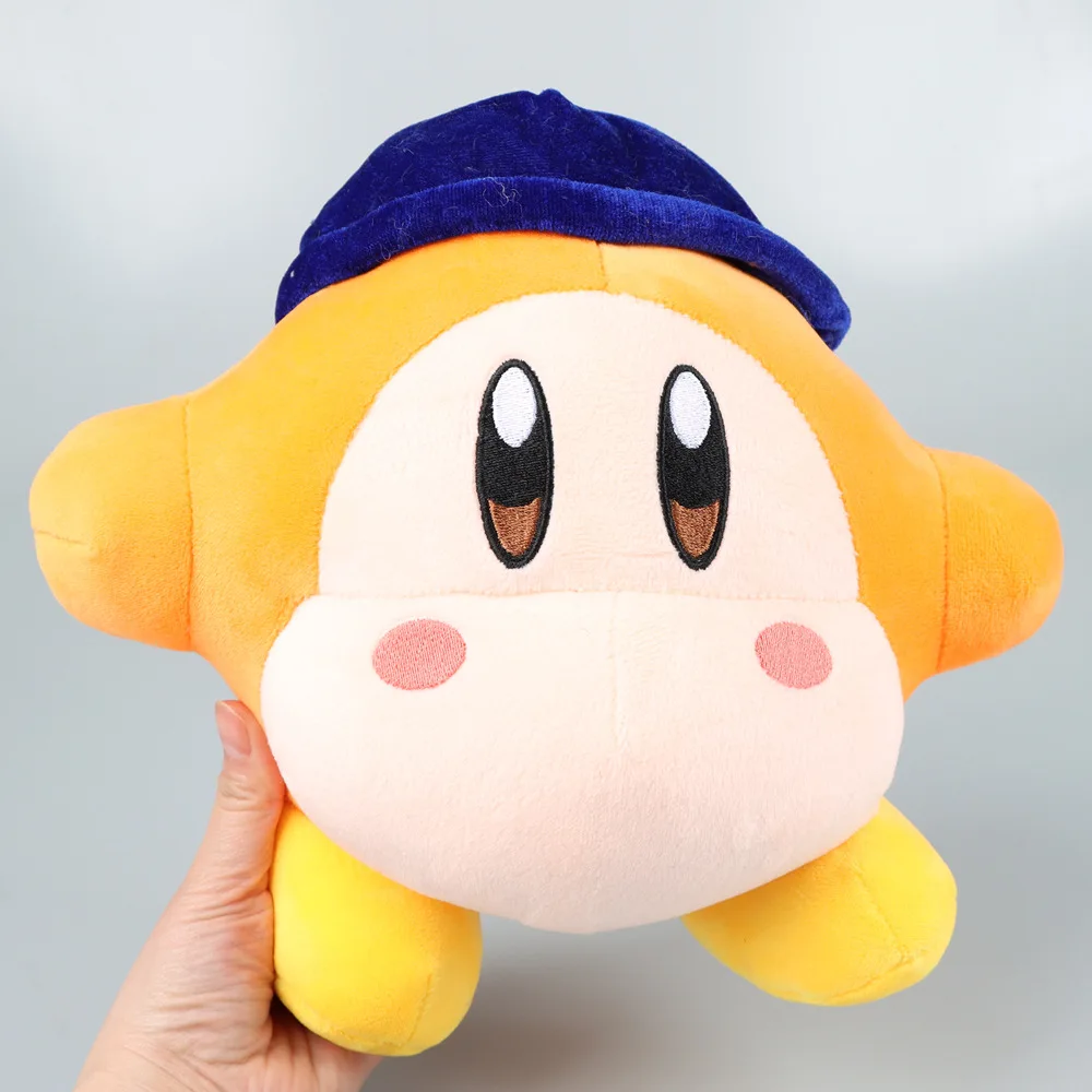 22CM Cartoon Anime Game Character Kirby and the Forgotten Land Cute Waddle Dee Plush Toy Soft Stuffed Plush Doll Kids Gift images - 6