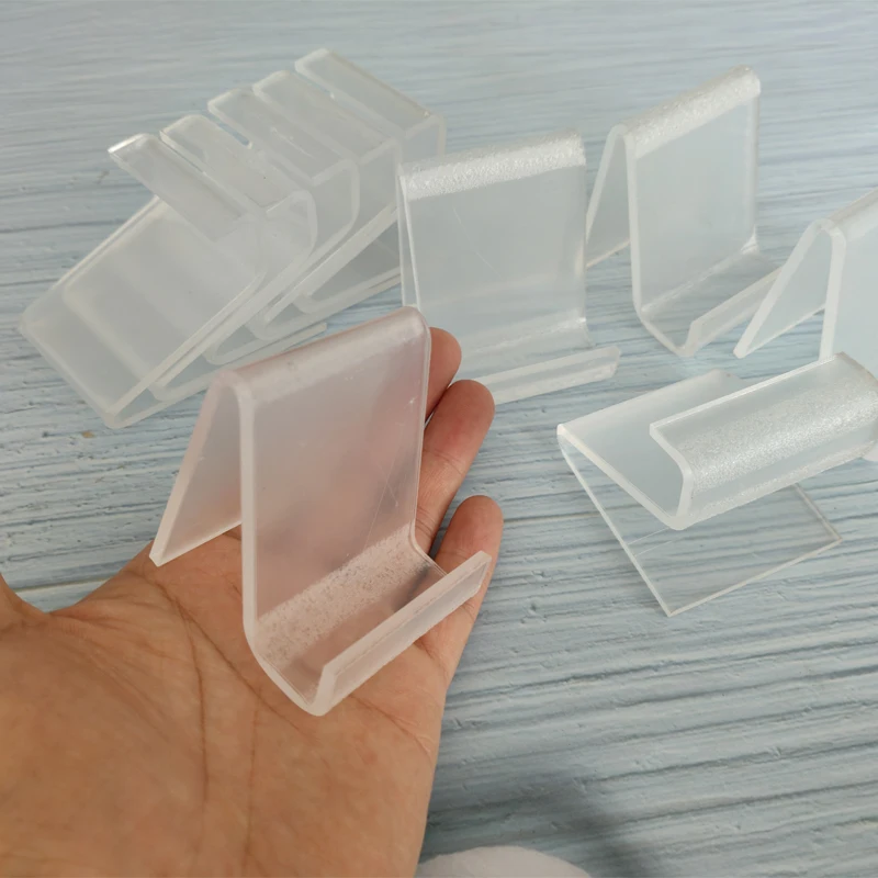 10 шт. акриловый держатель для показа подставка кошелька сумки телефонной книги T3