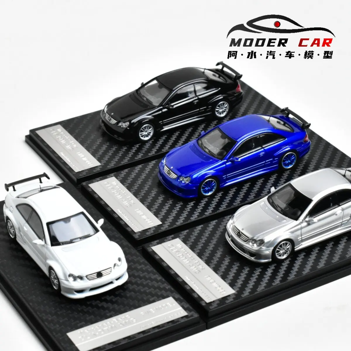 Фото Коллекционная модель автомобиля Fine Model FM 1:64 CLK DTM из литого металла №2