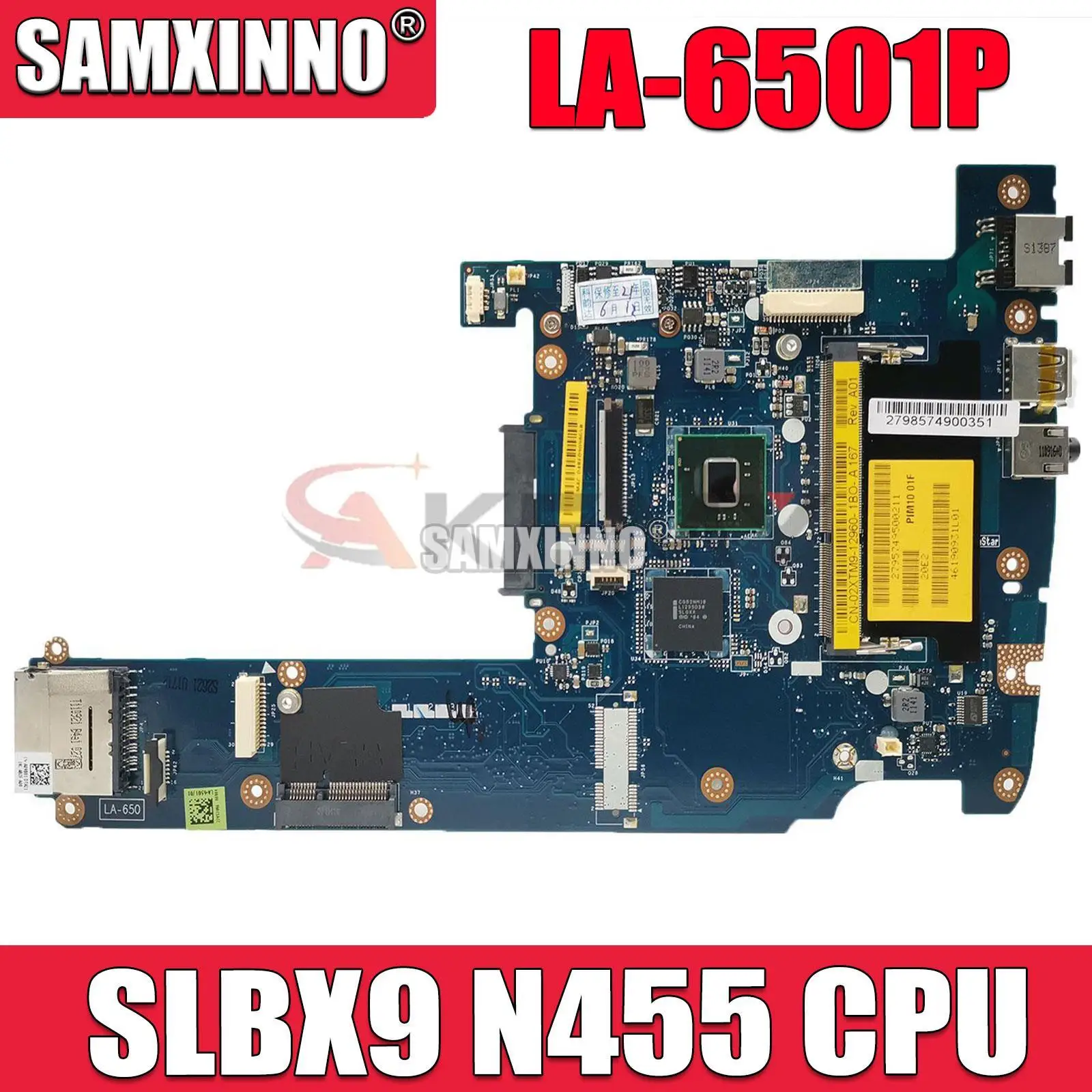 

Фонарь 02XTM9 2XTM9 для Dell Inspiron MINI 1018 с процессором SLBX9 N455