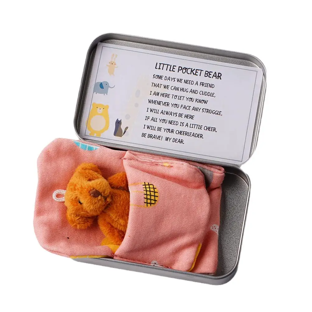 

12 см Мишка Тедди кукла милая животная медведь плюшевая игрушка для девочки кавайная Мини Мягкая кукла брелок сумка Подвеска детская маленькая L3P1