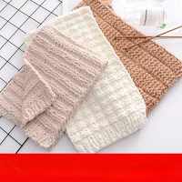 ice thread coarse wool hand diy knitted scarf wool group mens and womens crochet slipper thread self woven wool ball