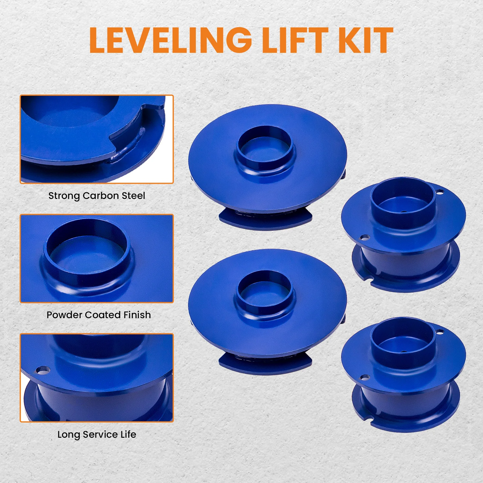 Передний комплект подвески 3 дюйма задний 1 5 для Dodge Ram 2500 2014-20 прокладка пружины