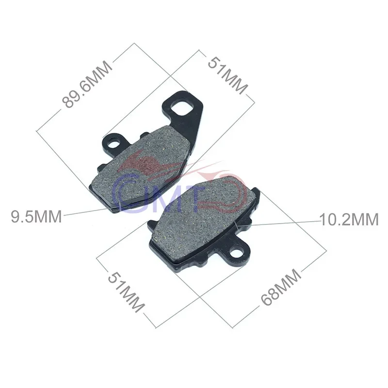 

Комплект передних задних тормозных колодок для KAWASAKI Ninja ZX6R ZX600 1998-2002 ZZR600 2005-2007 ZX9R ZX900 1997-2001