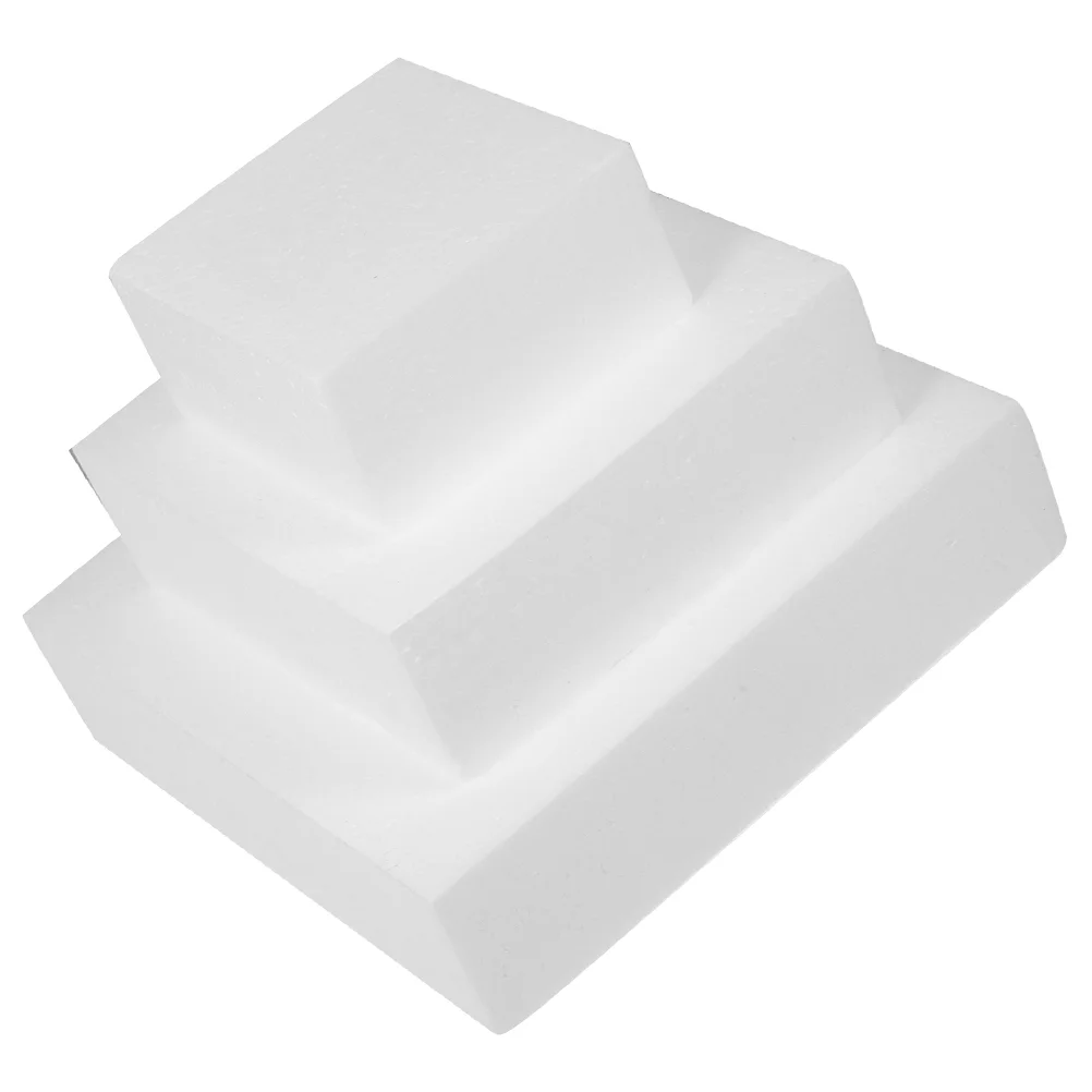 

3 Pcs Wedding Supplies Foam Cake Model Capacillos Para Cupcake Decorations Dummy