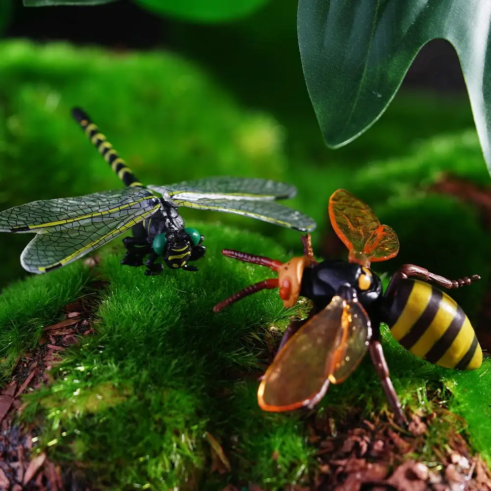 

16Ocs искусственные дикие животные фигурка насекомых жуки паук Longicorn розыгрыш искусственная фигурка детские игрушки
