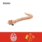 ИК-пульт дистанционного управления с животными, USB-зарядка, выдвижная забавная Кобра, детская игрушка, случайный цвет