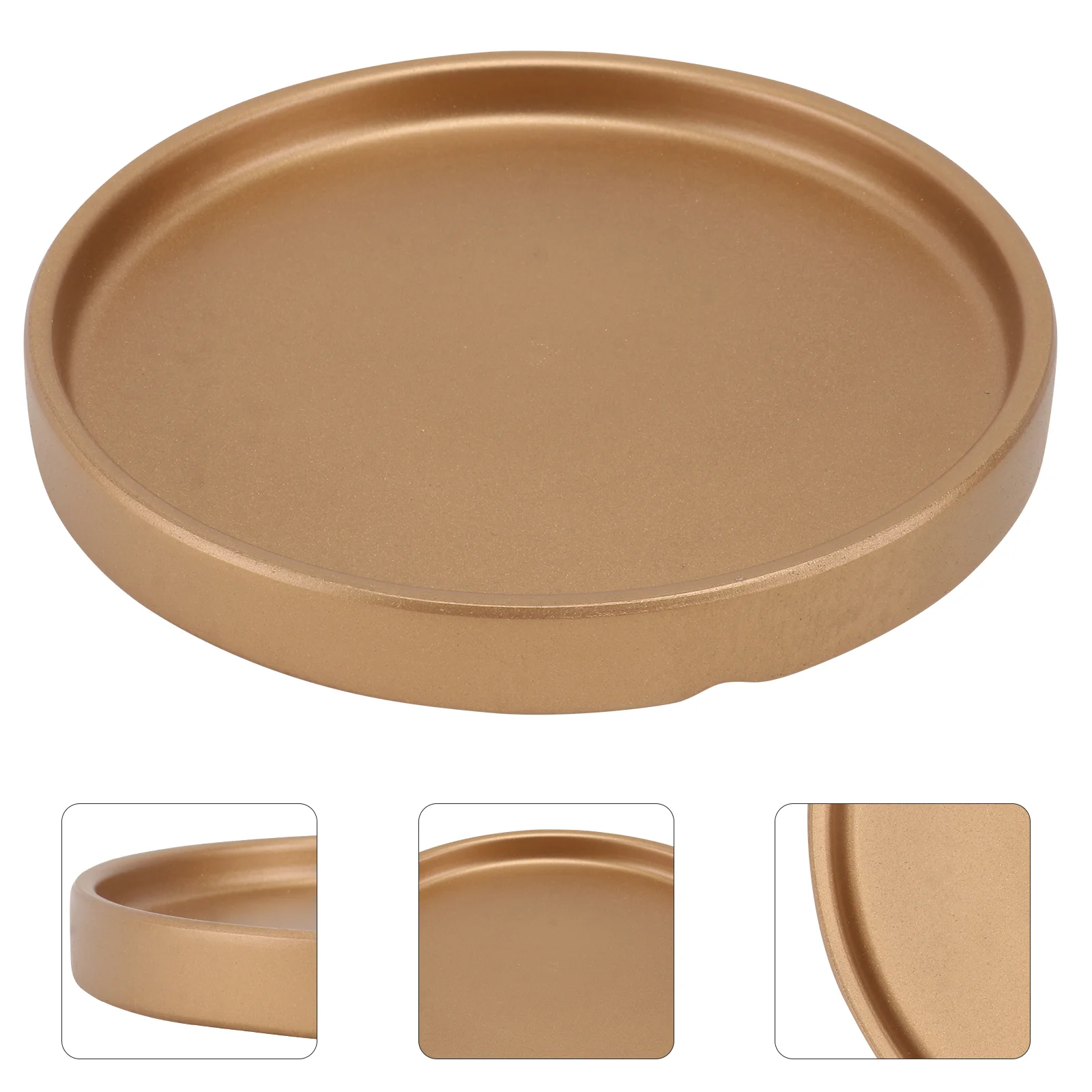 

Tray Pot Trays Saucer Flower Saucers Ceramic Drip Pots Planter Round Water Flowerpot Base Dish Garden Plate Drainage Indoors