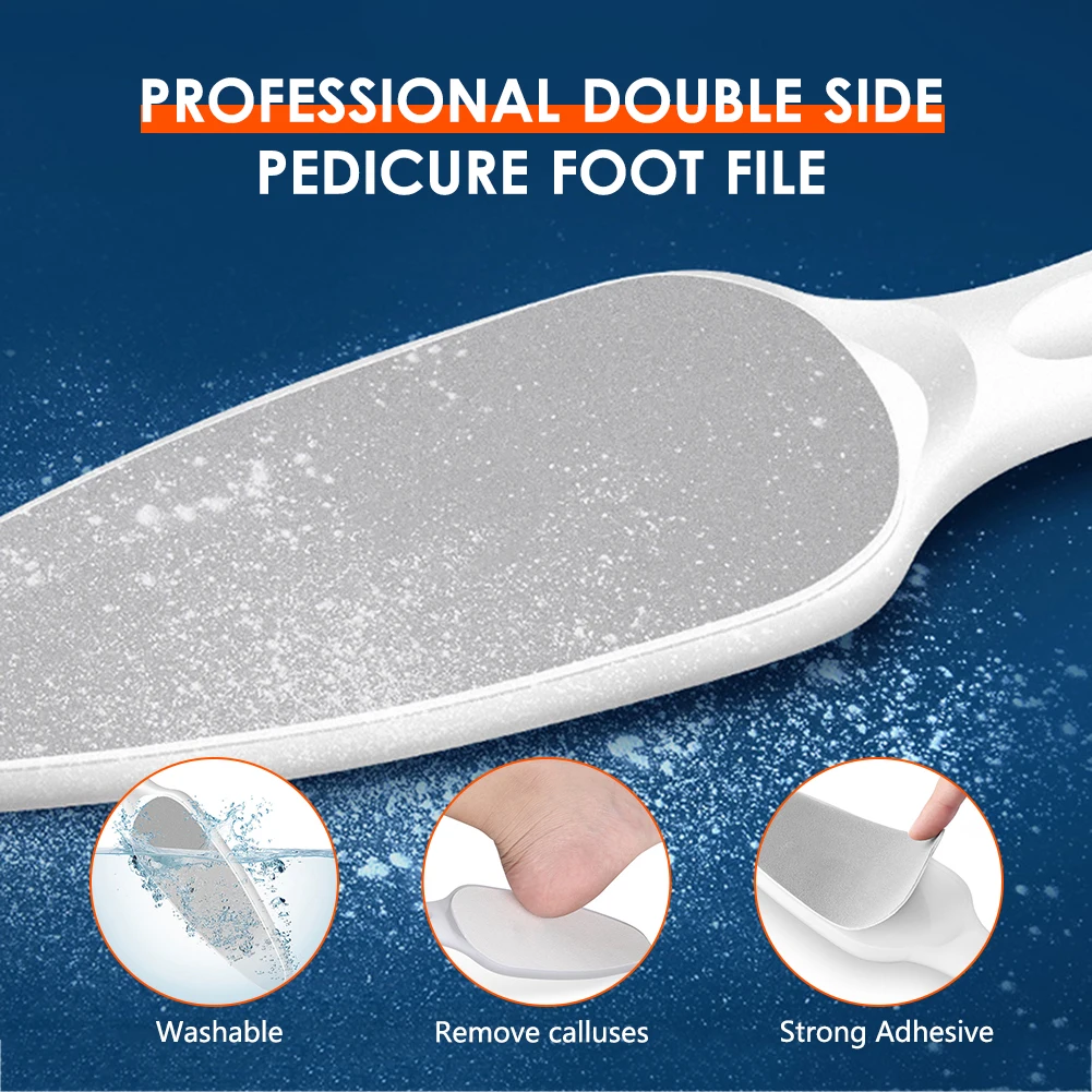 

Двухсторонний камень для удаления омертвевшей кожи, сменный камень для удаления мозолей, отшелушивающий камень, противоскользящая ручка, п...