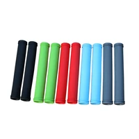 1pair fixie bike bicycle grips scooter handlebar drop bar rubber anti slip 170mm dead fly extended handle grip dustproof