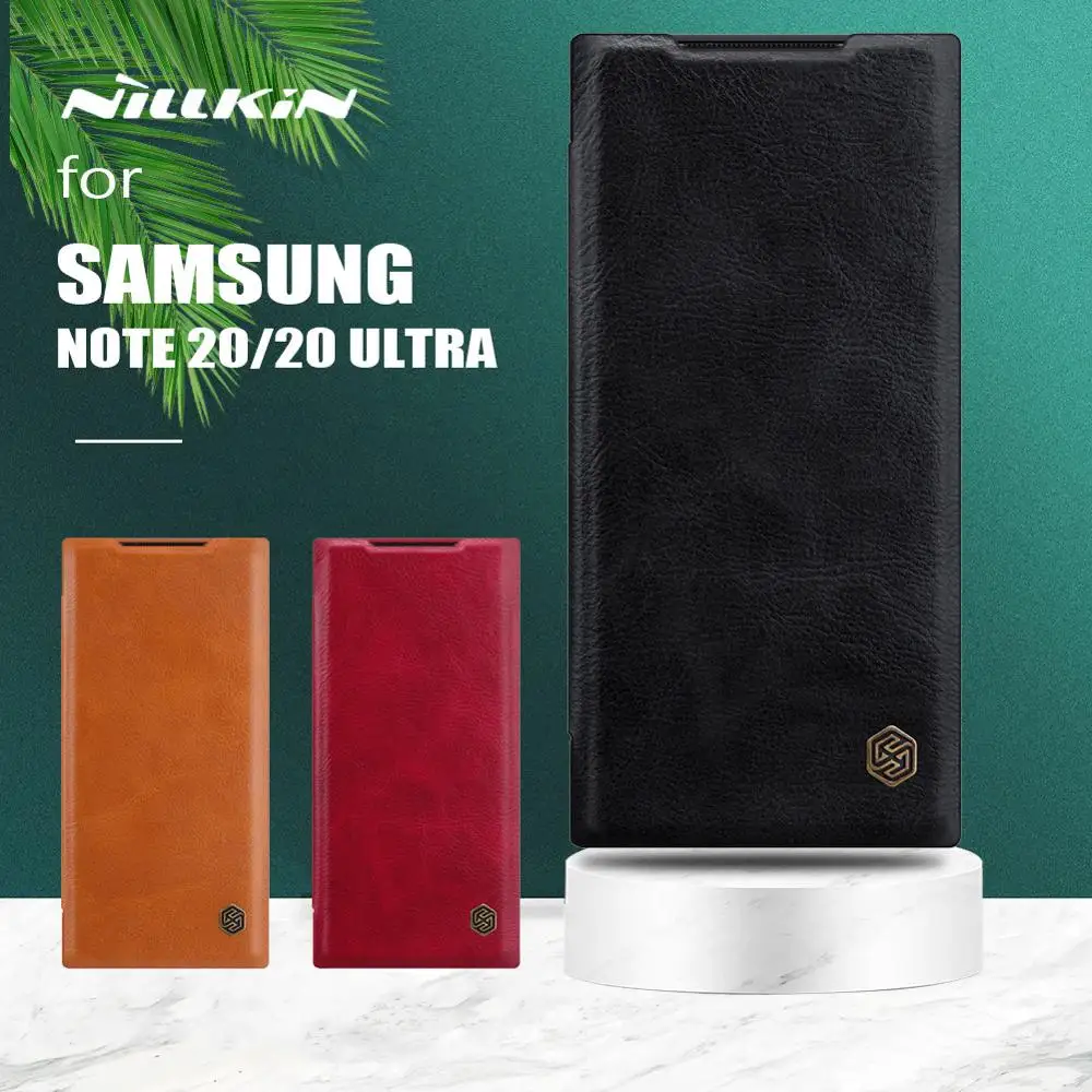 

Кожаный чехол-книжка для Samsung Galaxy Note 20 Ultra