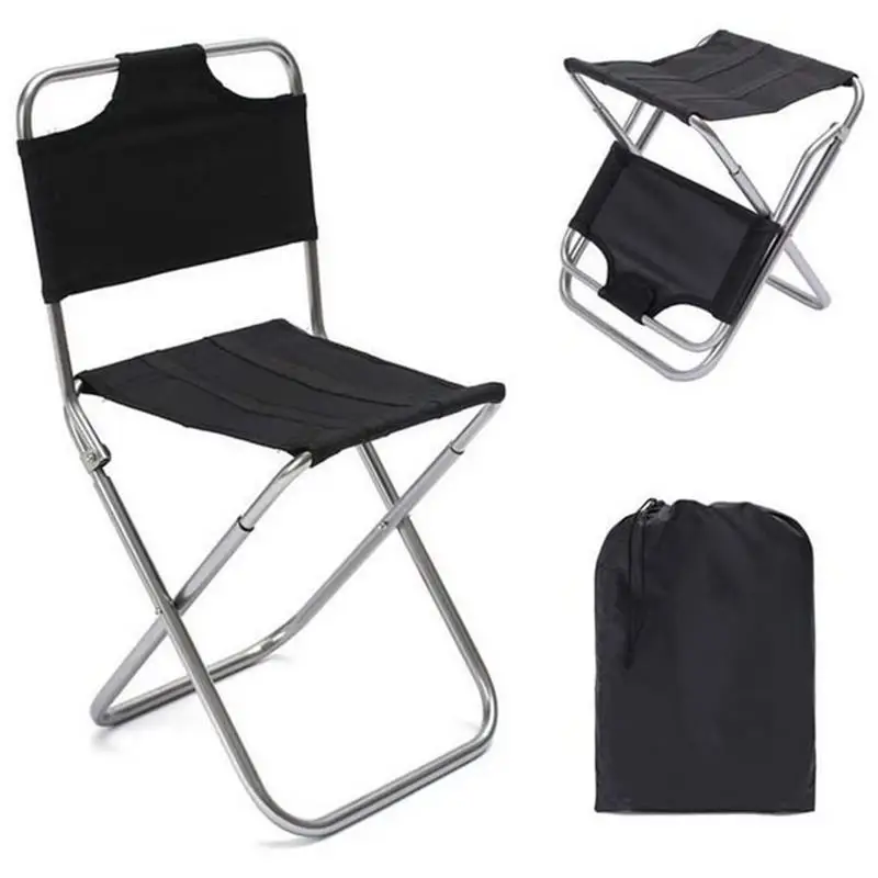 

Portable Camping Stool Folding Stools Portable & Lightweight Portable Seat Compact Chairs With Carry Bag For Outdoor Hiking