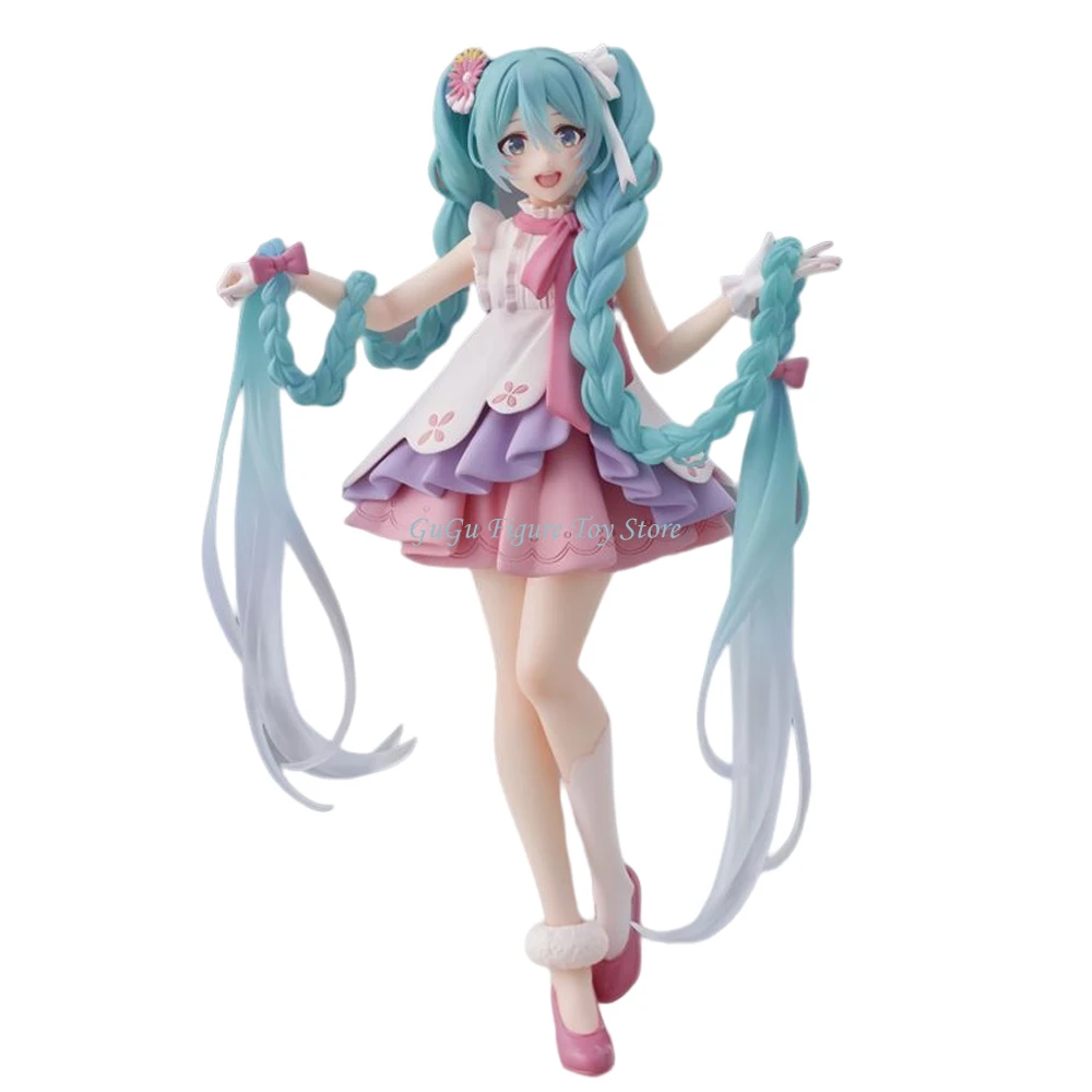 

Фигурка Мику Хацунэ, 20 см, милая фигурка героя аниме, виртуальный певец Мику, Вокалоид, Коллекционная модель, декоративная игрушка