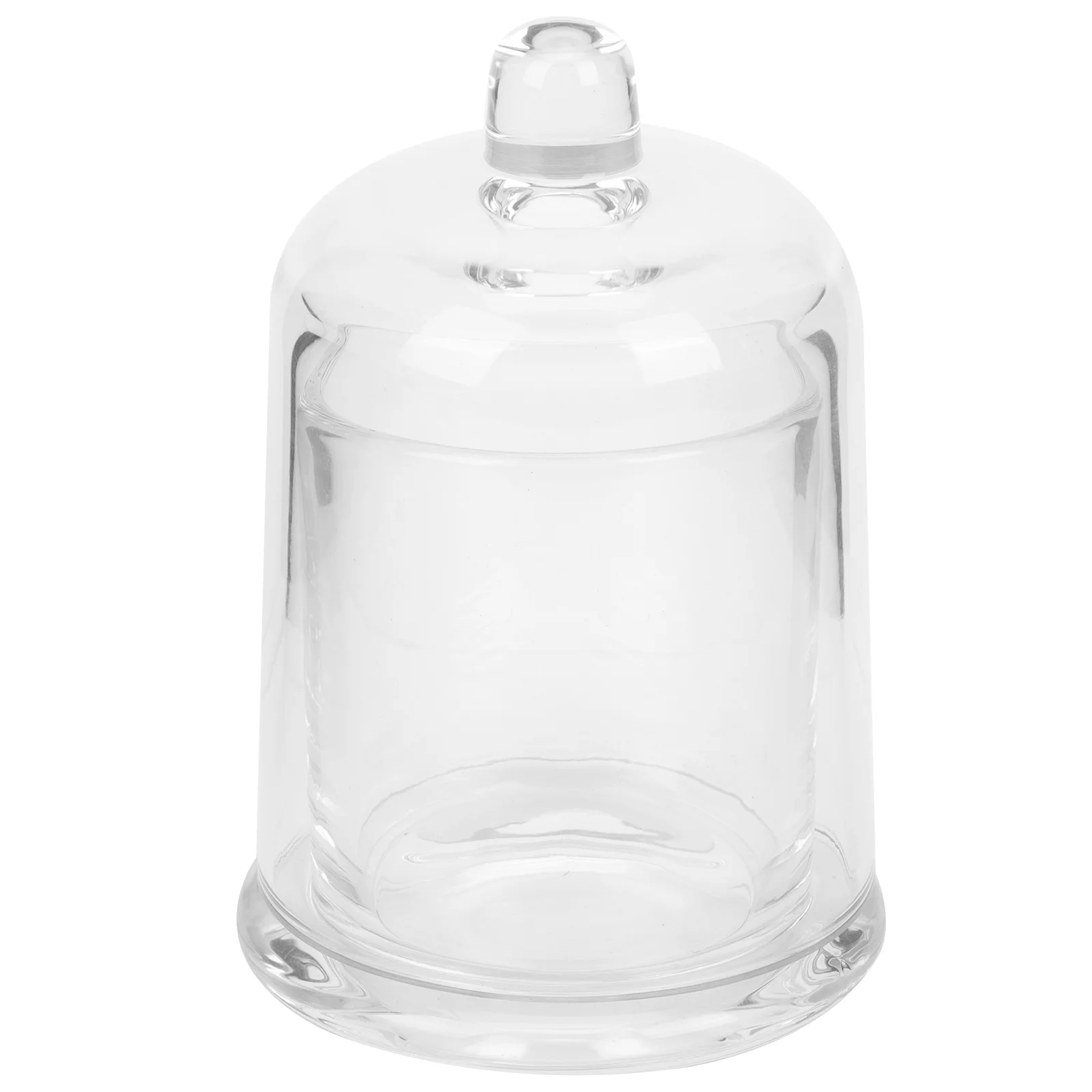 

Practical Candle Cup Home Tabletop Glass Candle Stick Reusable Glass Windproof Cover
